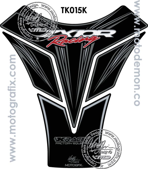 Motografix Kawasaki ZX10R TK015K 3D Gel Tank Pad